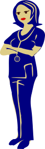 openclipart圖庫：clinical nurse