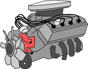 openclipart圖庫：combustion engine