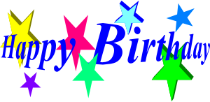 openclipart圖庫：happy birthday