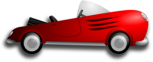 openclipart圖庫：Classic Retro Sport Car