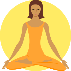 openclipart圖庫：Meditating Buddhist
