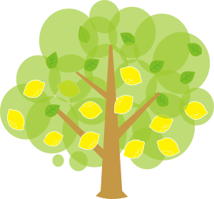 openclipart圖庫：lemon tree 