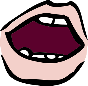 openclipart圖庫：Open Mouth