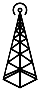 openclipart圖庫：antenna square
