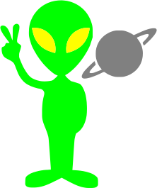 openclipart圖庫：Tobyaxis the Alien