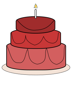 openclipart圖庫：Cake