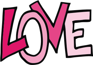 openclipart圖庫：Love Text