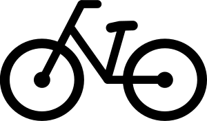 openclipart圖庫：Bicycle Pictogram