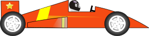 openclipart圖庫：Race Car