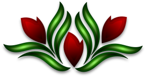 openclipart圖庫：Wild Flower Motif