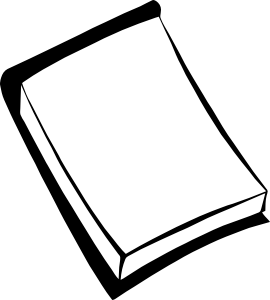 openclipart圖庫：Memo Pad 4