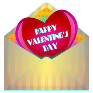 openclipart圖庫：Valentines Day Card