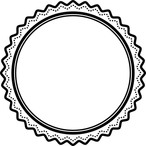 openclipart圖庫：Fancy Badge 2