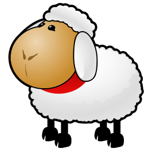 openclipart圖庫：sheep