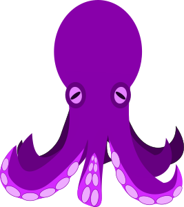 openclipart圖庫：octopus