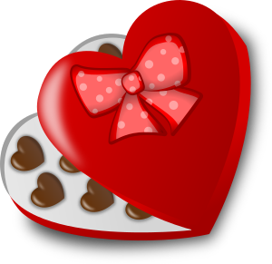 openclipart圖庫：Box of chocolates