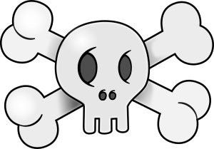 openclipart圖庫：Skull