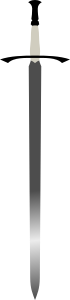 openclipart圖庫：Celtic sword by Rones