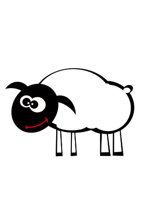 openclipart圖庫：sheep