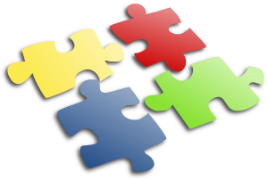 openclipart圖庫：Jigsaw Puzzle