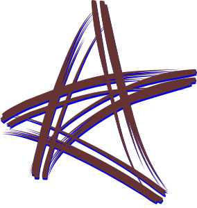 openclipart圖庫：Artistic Star