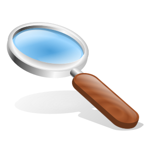 openclipart圖庫：magnifying glass