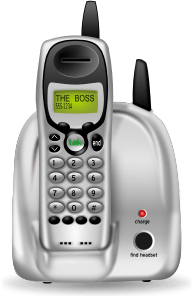 openclipart圖庫：home phone