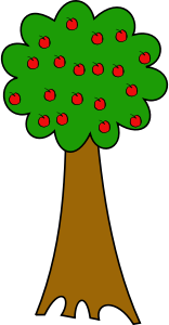 openclipart圖庫：apple tree