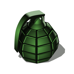 openclipart圖庫：Grenade