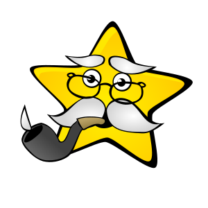 openclipart圖庫：Starry night: Star