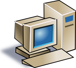 openclipart圖庫：net computer