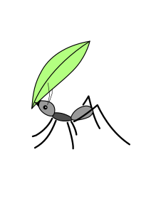 openclipart圖庫：Acromyrmex (Ant)
