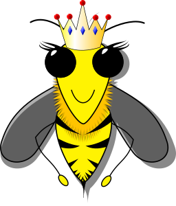 openclipart圖庫：Queen Bee