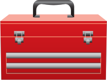 openclipart圖庫：Red Toolbox