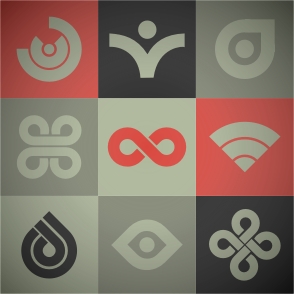 openclipart圖庫：Iconos Abstractos Retro