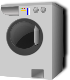 openclipart圖庫：washing machine