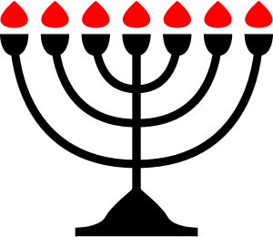 openclipart圖庫：Menorah