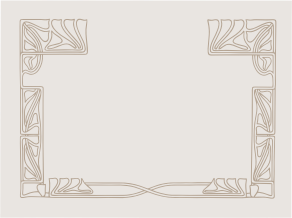 openclipart圖庫：Art Nouveau Ornament Frame
