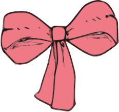 openclipart圖庫：Pink Bow