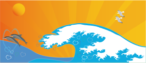 openclipart圖庫：wave of happiness