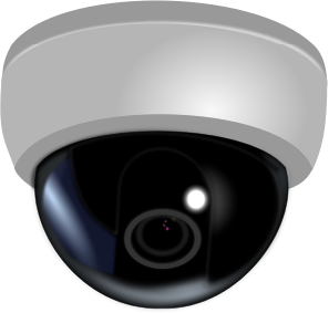 openclipart圖庫：CCTV Dome Camera