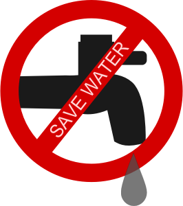 openclipart圖庫：Save Water