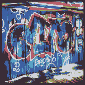 openclipart圖庫：Chinese graffiti in Kunming Yunnan chjna