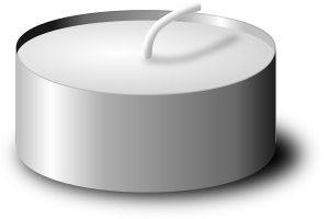 openclipart圖庫：Tealight