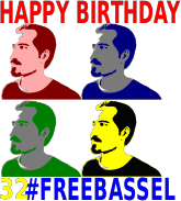 openclipart圖庫：32 Birthday FREEBASSEL 