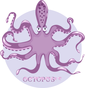 openclipart圖庫：Octopus