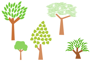 openclipart圖庫：trees