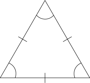 openclipart圖庫：Equilateral Triangle