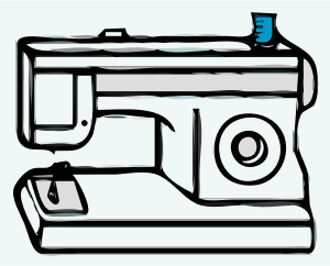 openclipart圖庫：Sewing Machine