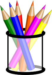 openclipart圖庫：Pencil Cup